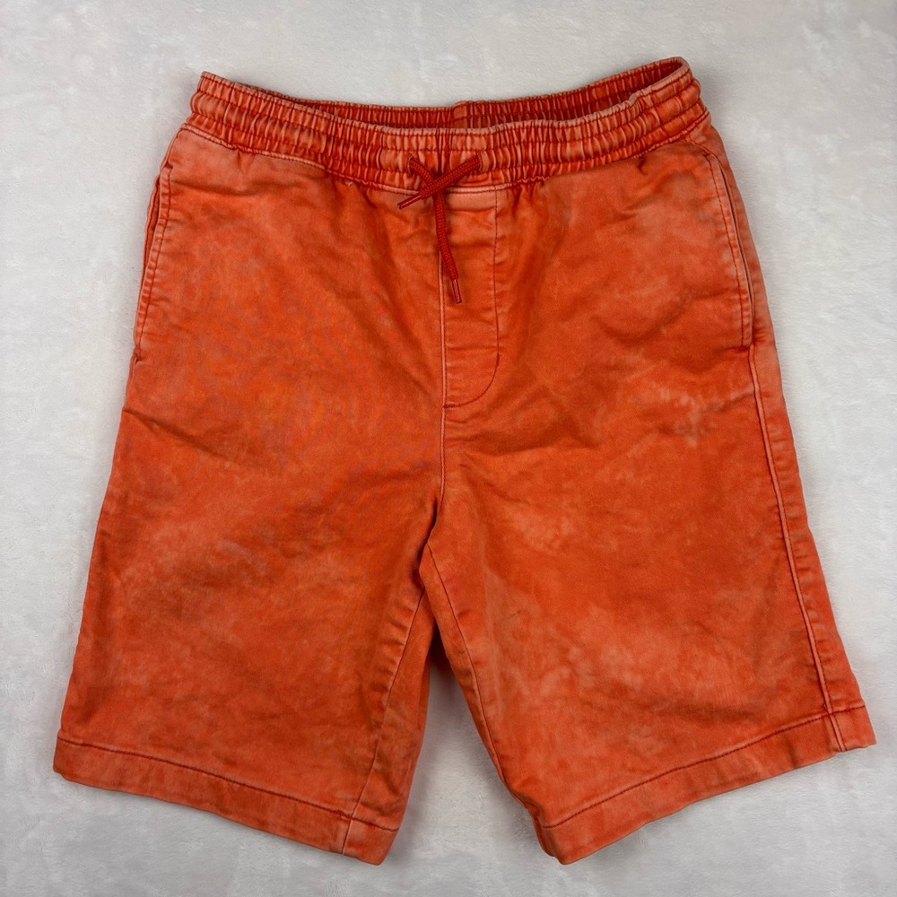 Men's Orange Casual Shorts